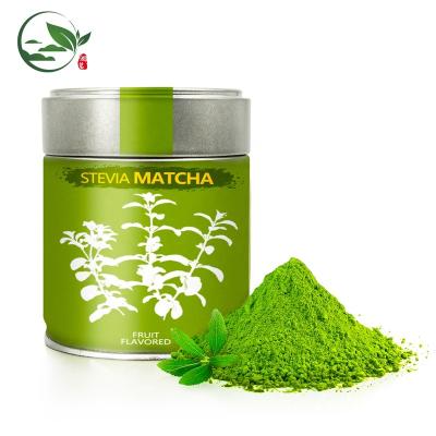 China Anti Fatigue Raw Organic Stevia Extract Matcha Tea Powder White Green Extract 1 Kg Stevia Tea Price for sale