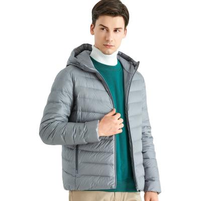 China OEM High Quality Public Zipper Down Coat Mens Winter Jacket Breathable Clothing for sale