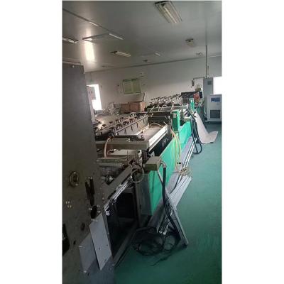 China Building Material Shops Automatic stand up plastic bag cutting sealing making machine slider zipper pouch bag making machine for sale