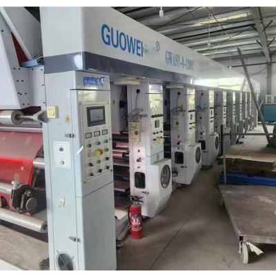 China Building Material Shops Hot Selling Model High Speed Auto Registre General Rotogravure Printing Machine Computerized Color Register Rotogravure Press Ce for sale