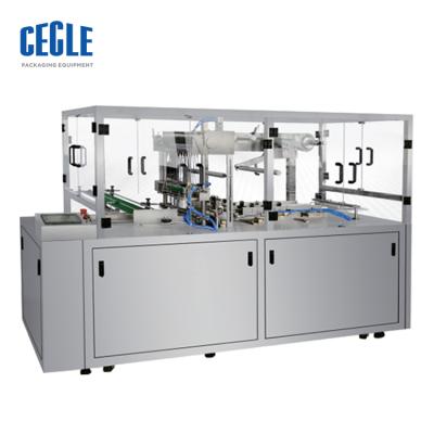 China CW-228 chemical automatic cellophane packing machine for big box, perfume box, cosmetic box for sale