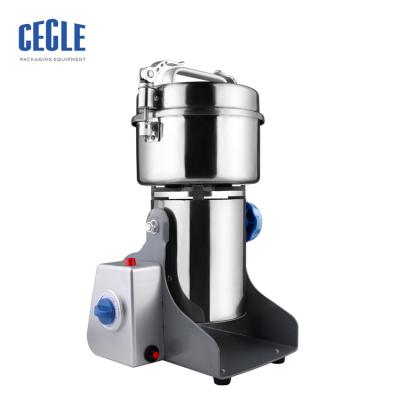 China Medicine Processing Easy To Use Household Small Shredder Pulverizer Grain Mill Medicinal Powder Machine for sale