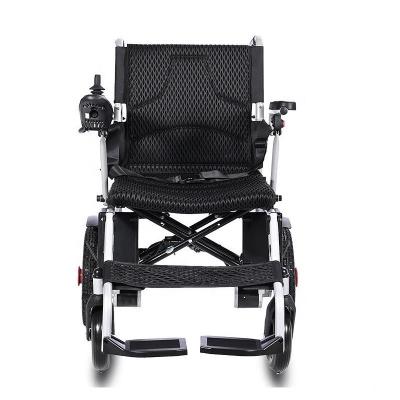 中国 KSM-506  Newest medical folding electric wheelchair cheapest folding electric wheelchairs with solild wheel 販売のため