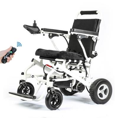 China KSM-602 Folding Home Petite Electric Scooter Wheelchairs Lightweight Narrow Standard Parts Remote Control Electric Wheelchair for sale