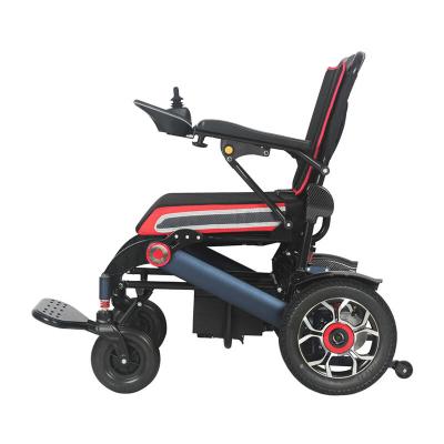 China KSM-605 Plus 2022 Amazon Best Selling Remote Control Auto Folding Wheelchair Portable Light Electric Wheelchair For Disabled for sale