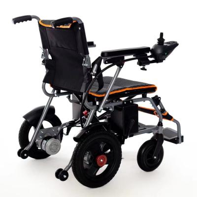 China KSM-506 Cheap electric wheelchair lightweight wheel chair easy folding super portable motorized wheelchairs for elderly for sale