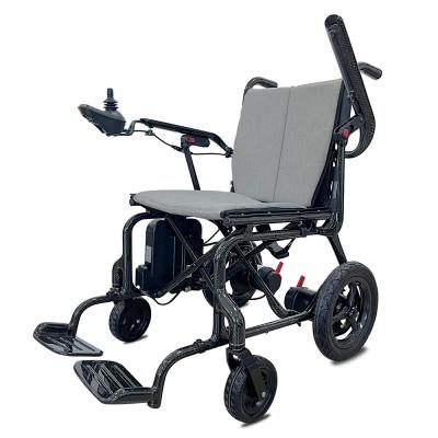 China KSM-507 Carbon Fiber Lightweight  Disabled Electric Wheelchair  with Brushless Motor  Rehabilitation Wheelchairs for Travel for sale