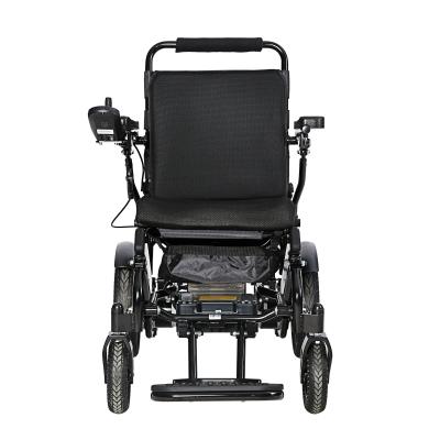 China KSM-601L Portable Foldable Motorised Wheelchairs Rclining Solid Tire Electric Wheelchair for the Elderly à venda