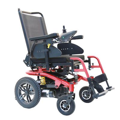 China KSM-510 Manufacturer Heavy duty Steel Frame Electric Wheelchair All Terrain Reclining Off Road Power Wheelchairs for sale