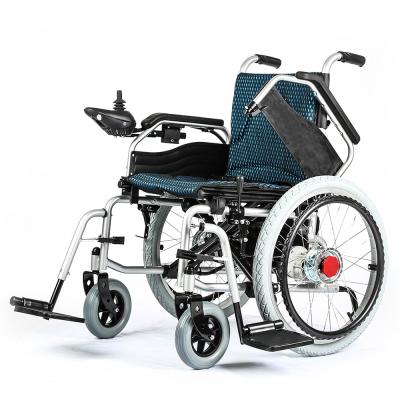 China KSM-501 2023 Best Sales Factory Electric Travel Wheelchair Motor Folding New Power 18 inch Wheelchairs for sale