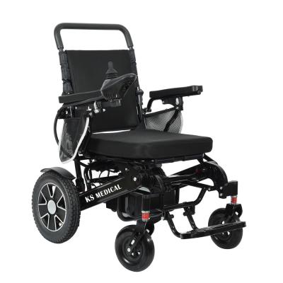 Κίνα Remote Travel Foldable Electric Wheelchair For Adults Safety Wheelchair προς πώληση