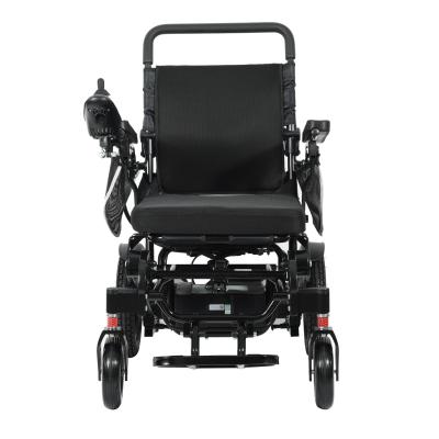 China Aluminum Alloy Lightweight Foldable Electric Wheelchair For Elderly Disabled zu verkaufen