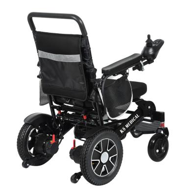 중국 Motorized Fold Up Power Wheelchair For Seniors Electric Dual Motor 판매용