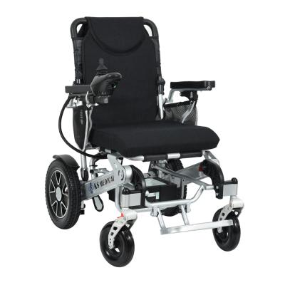 Κίνα Motorized Electric Foldable Wheelchair For Seniors Dual Motor προς πώληση