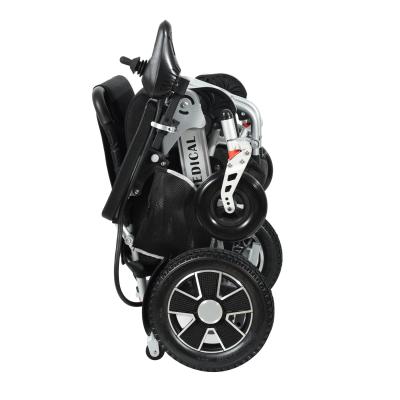 Κίνα Reclining Electric Foldable Wheelchair 500W Lightweight With Remote Control προς πώληση