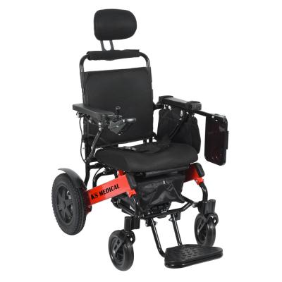 Κίνα Portable Foldable Electric Wheelchair For Adults KSM-601S With Two Motors προς πώληση