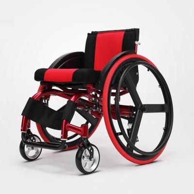 China KSM- 220 Hot selling sport folding wheelchair lightweight manual wheelchair for the elderly for sale