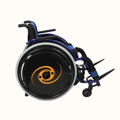 China KSM- 221  Sport wheelchair foldable medical wheelchair light weight manual wheelchair for sale