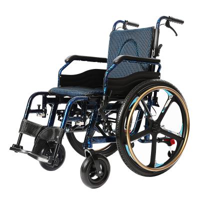 China Multi Function Manual Foldable Wheelchair Lightweight For Hospital Disabled zu verkaufen