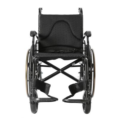 Cina KSM-201Plus Manual Folding Wheelchair Portable With Parking Function in vendita