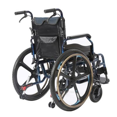 China Quick Remove Manual Foldable Wheelchair KSM-201Plus With Parking Function Te koop