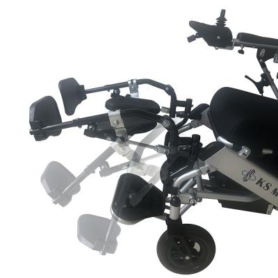 China KSP-22 Wheelchair Walker Spare Part Accessories adjustable Footrest Legrest for electric wheelchair zu verkaufen