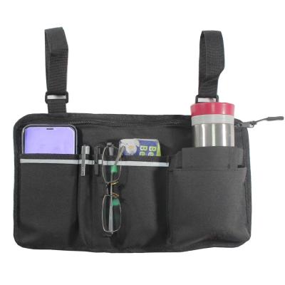 중국 Side Bag Wheelchair Spare Parts Waterproof Wheelchair Armrest Storage Pouch 판매용