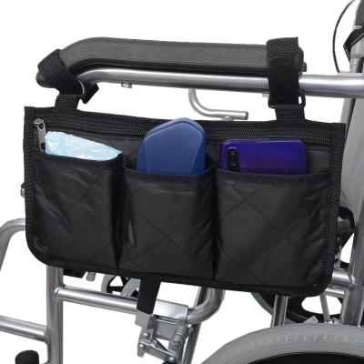 중국 Multiple Wheelchair Spare Parts Armrest Side Bag For Golf Cart Wheelchair 판매용