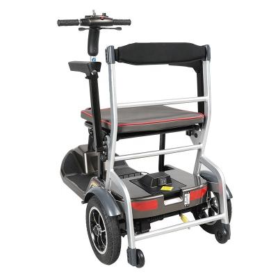 China KSM-907 lightweight 19kgs 3 wheel folding electric cabin scooter for elderly with brushless motor for sale