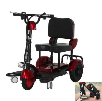 China KSM-903 25km/h foldable 3 wheel adults 8 inch lithium battery adult electric scooter for elderly 3 wheel scooters à venda