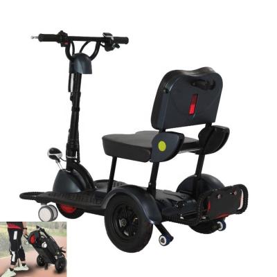 China KSM-903 Foldable mobility 3 wheels electric tricycle scooter for elderly three wheeler lithium 3 wheel electric scooters en venta