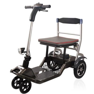 中国 KSM-907 2023 adult 3 wheel electric mobility scooter floding ligtest electric wheelchair foldable electric scooter only 19kgs 販売のため