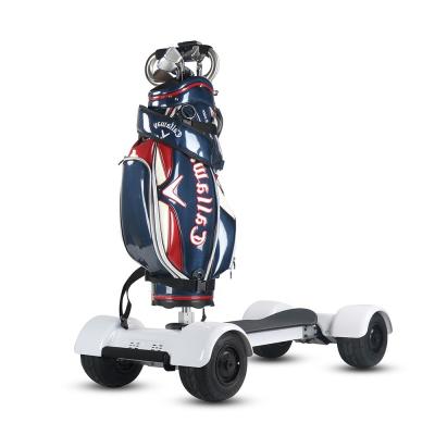 China KSM-930 Hot Selling Foldable Electric 4 Wheel Golf Scooter Rack Foldable Electric Golf Skateboard for sale