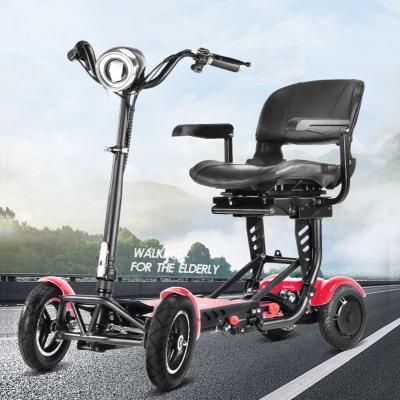 China KSM-905B Automatic Folding Mobility Scooter Durable Four Wheel zu verkaufen