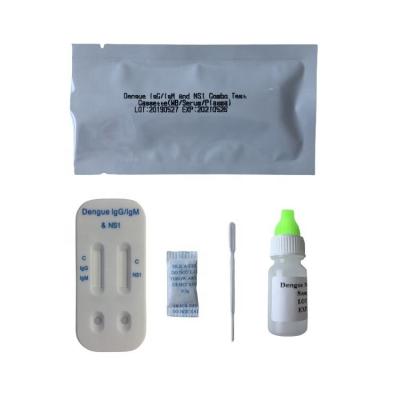 China One Step Rapid Dengue IgG/IgM and NS1 Combo Test Cassette Dengue Test Kit en venta