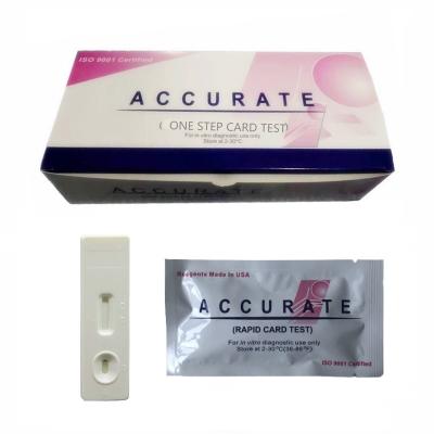 China Hospital Rapid Diagnostic Kit Salmonella Typhoid Antigen Rapid Test Cassette zu verkaufen