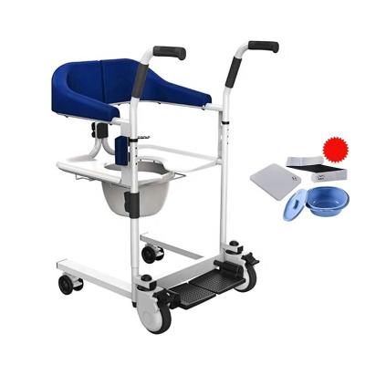 China KSM-206  Best Selling Wheelchair Toilet Lifting Commode Shower Manual Imove Floor Manual Patient Transfer Lift Chair for sale