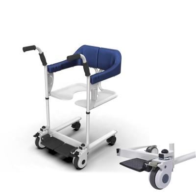 China KSM-206 2023 Hot sell  Wheelchair Power Lifts Lifting Devices Equipment Manual Patient Transfer Lift Chair Toilet Chair for sale