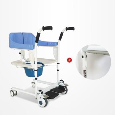 China Portable Patient Lift Wheelchair Manual Patient Transfer Hospital Equipment zu verkaufen