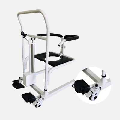 China Electric Patient Lift And Transfer Chair With Toilet Multi Function zu verkaufen