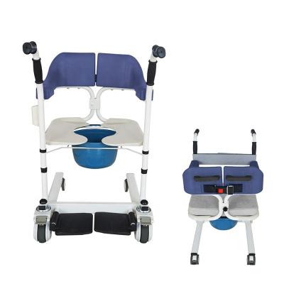 China Transfer Patient Lift Wheelchair Commode Manual Transfer Lift Chair From Bed zu verkaufen