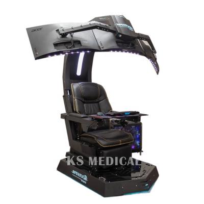 중국 RGB Ergonomic Gaming Chair LED Racing Gamer Light Chair Multi Function 판매용