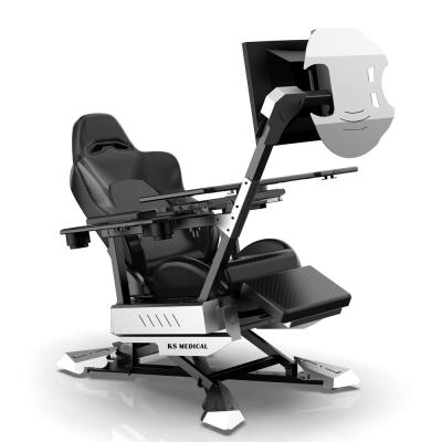 China Zero Gravity Motorized Gaming Cockpit Recliner Gaming Chair Custom Te koop