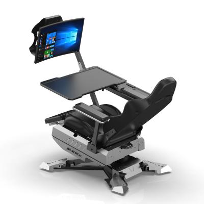 Cina Swivel Ergonomic Gaming Chair Cockpit Gaming Chair Adjustable Height in vendita