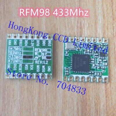 China RFM98 RFM98W RFM98 RFM98W 433MHz Wireless Transceiver Module | LoRa Spread Spectrum 433M SX1278 Communication | 16*16mm for sale