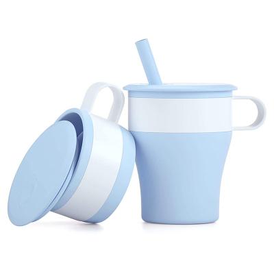 China Factory Viable Reusable Custom High Quality Rubber Cup Expandable Mug Cup for sale