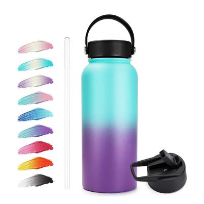 China 32oz Double Wall Stainless Steel Flask Bottle Viable Hot Selling Stainless Steel Double Wall Stainless Steel Bottle For Gym for sale