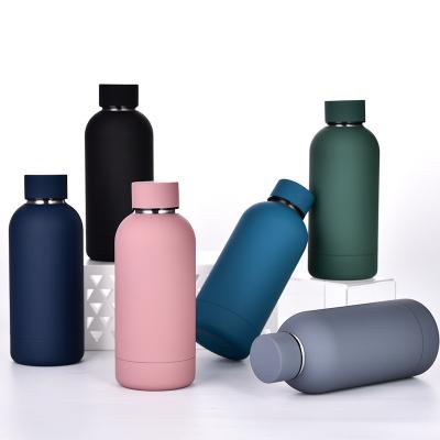 China 304 Metal Water Flask Travel Hot Water Tea Flask Double Wall Viable Insulated Portable Water Flask for sale