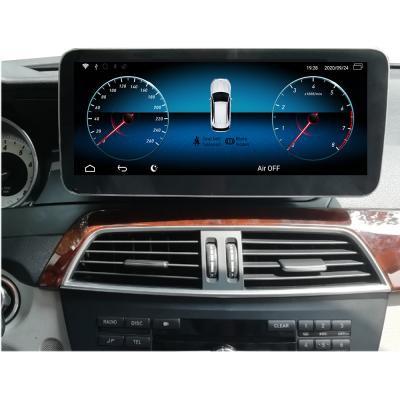 China NEW GPS Navigation 10.25 inch Touch Screen Head Unit Suitable for Mercedes Benz C Class W204 C180/200/260/300 Android for sale