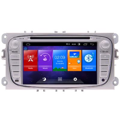 China Android 10.0 Q 7inch GPS Car DVD Player Quad Core Autoradio Stereo Head Unit For Ford Mirror Link SWC With CANBUS GPS for sale